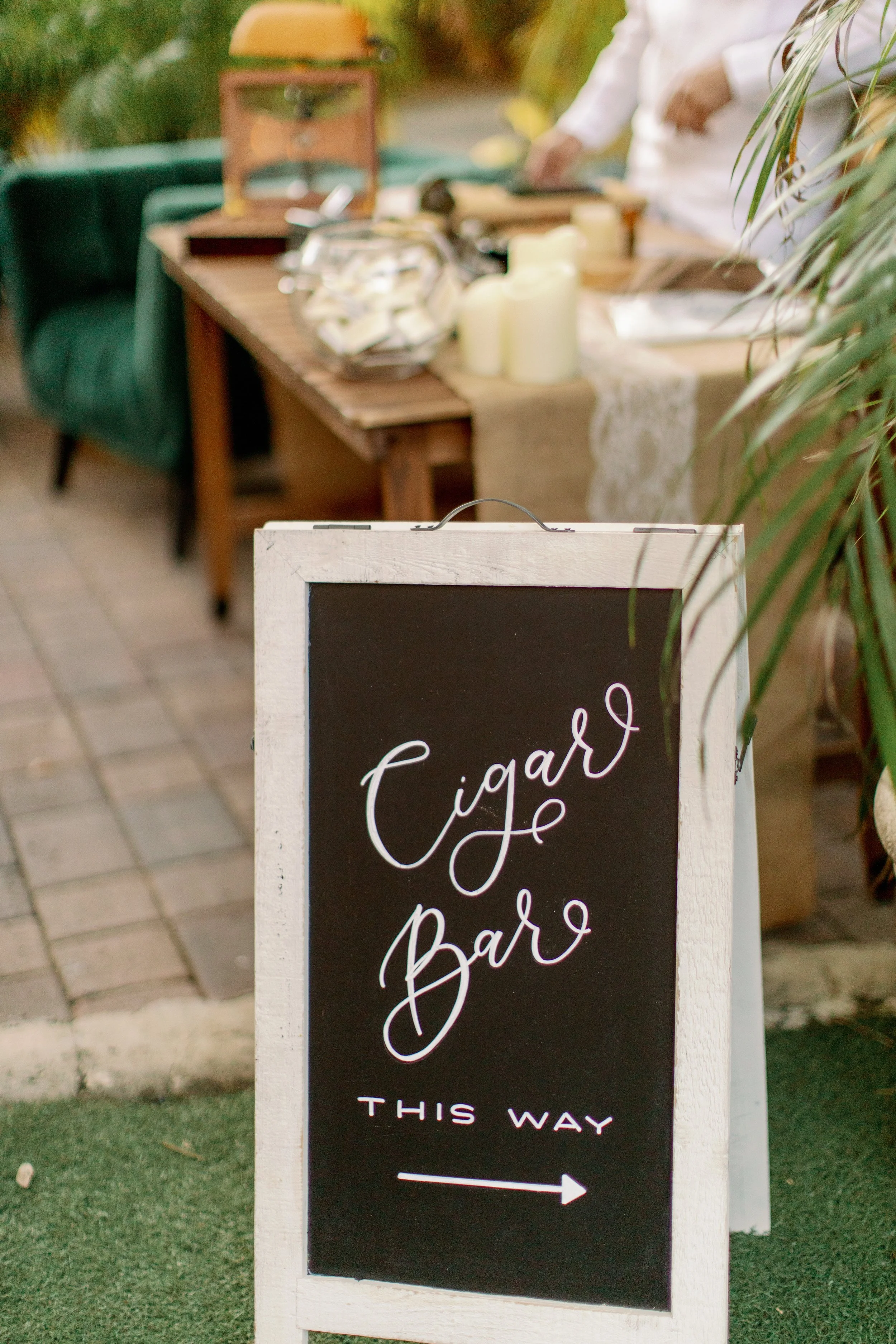 A-Frame Chalkboard Sign- $100