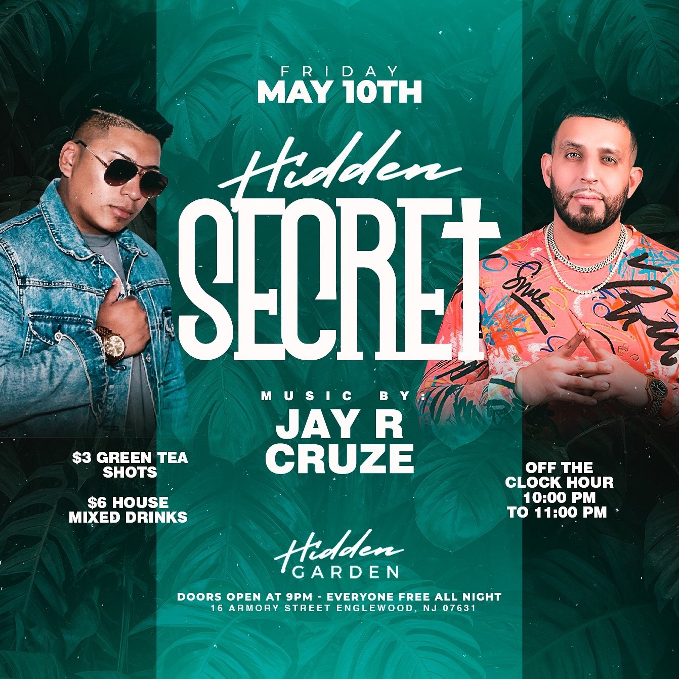 Unforgettable nights start @hiddengardennj 🔥

EVERYONE FREE ALL NIGHT! 

RESERVATION LINK IN THE BIO!