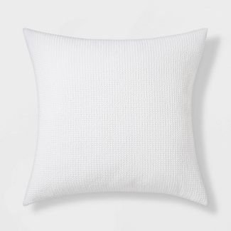 Waffle Knit Bed Pillow