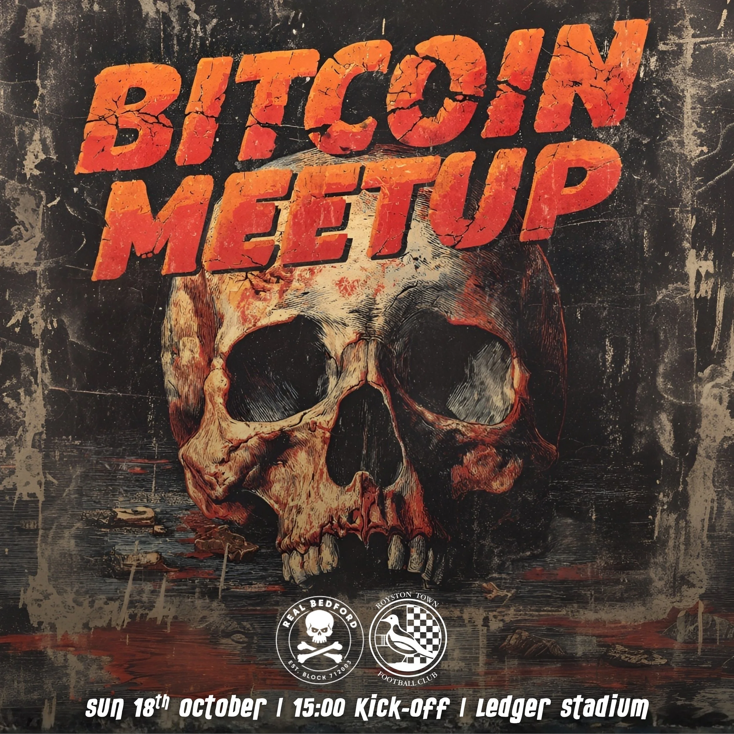 Bitcoin Meetup: Real Bedford vs Royston Town