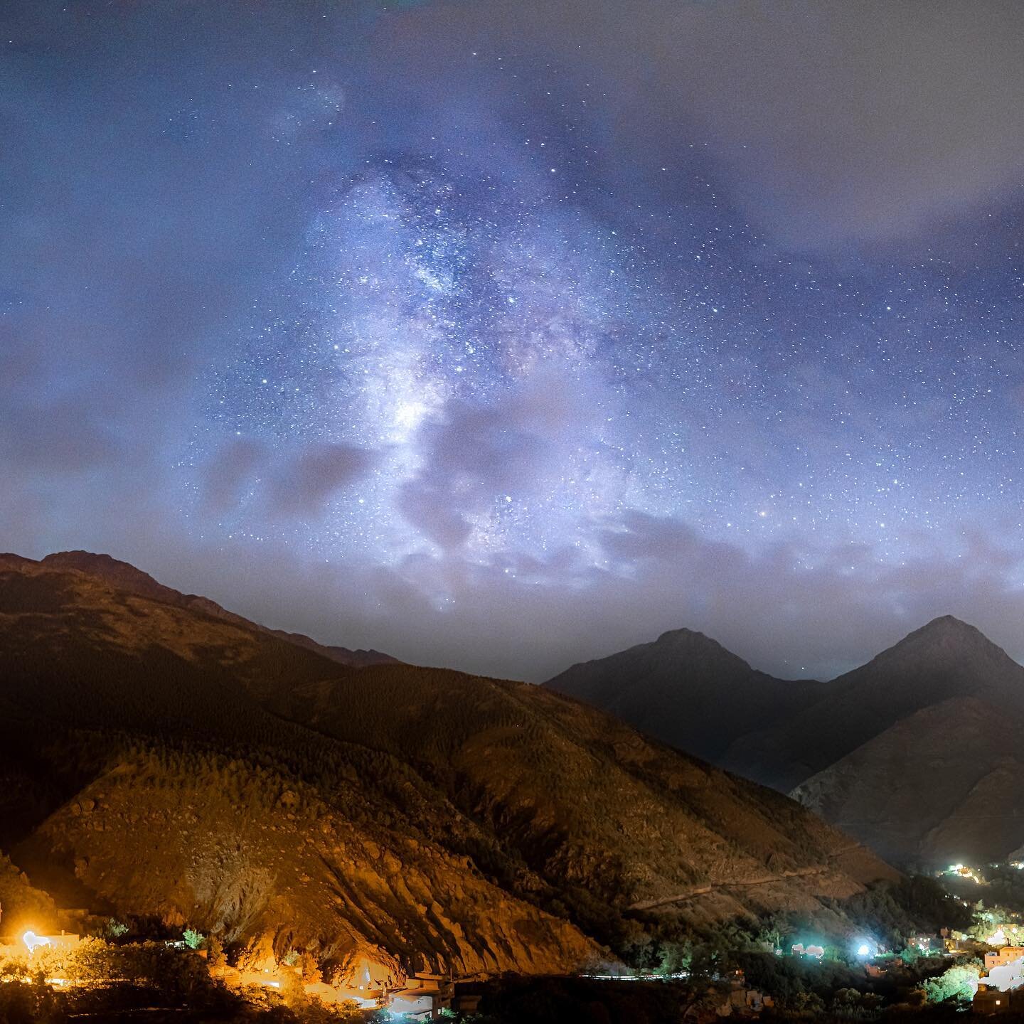 &ldquo;Imlil by Night&rdquo;

Nestled at the feet of giants in the Atlas Mountains, Imlil is a charismatic little town. Here I photographed the milky way rising over the town at night. 

#astro #yourshotphotographer #nightsky #astronomy #mountains #n
