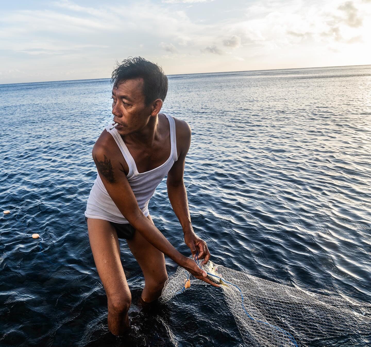 A morning spent net fishing a local fisherman, Bali, Indonesia. 

#fishing #ocean #oceanmag #travel #travel #natgeo #portrait #street #oceanlife #tropical #sunrise