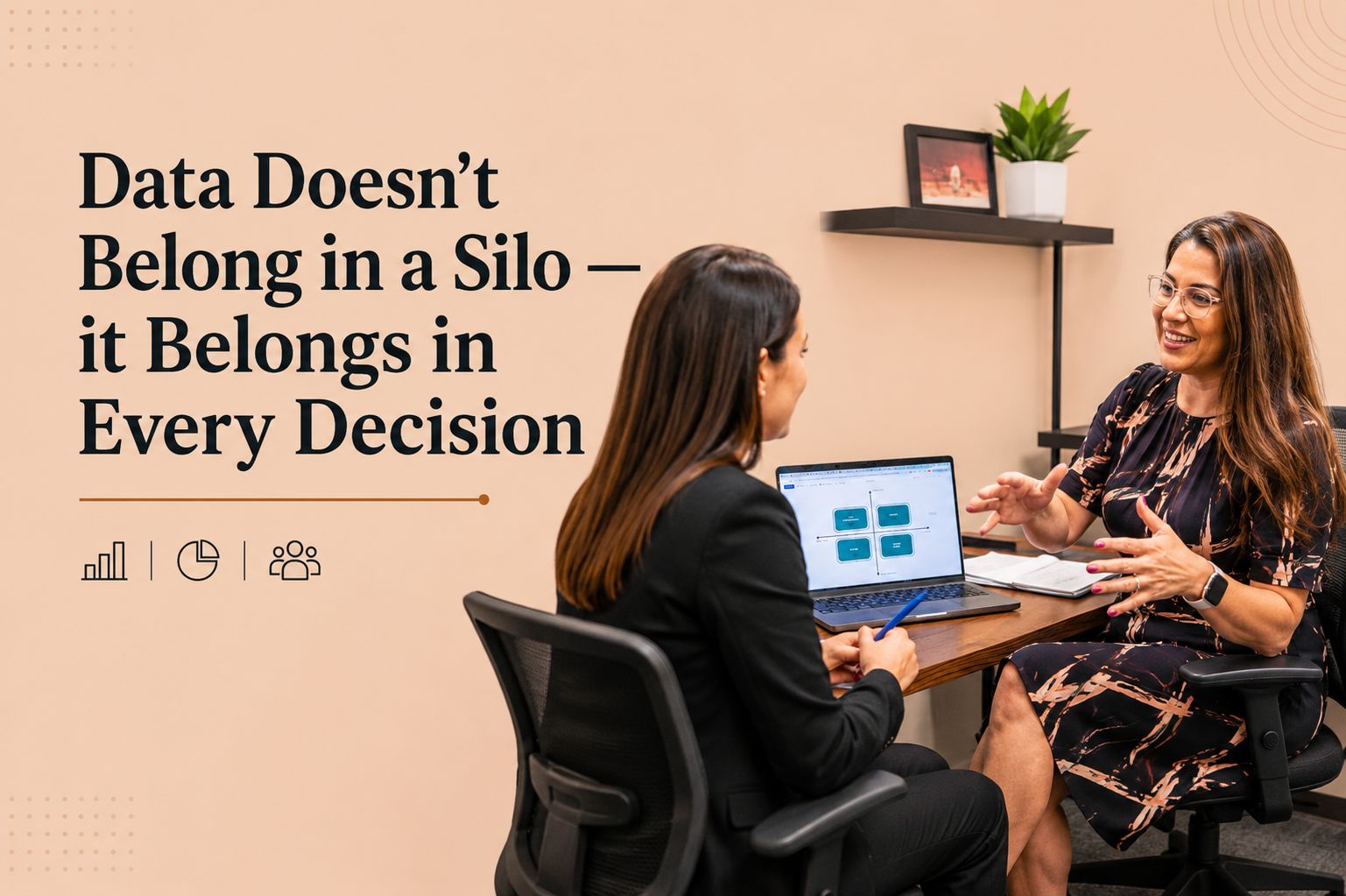 Data doesn't belong in a silo — it belongs in every decision