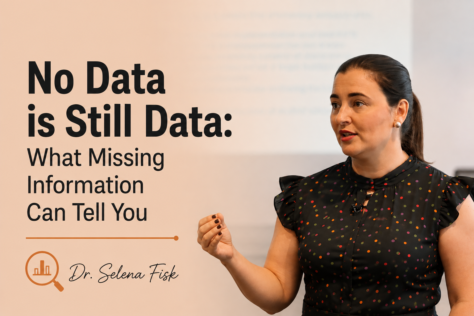 No data is still data: what missing information can tell you