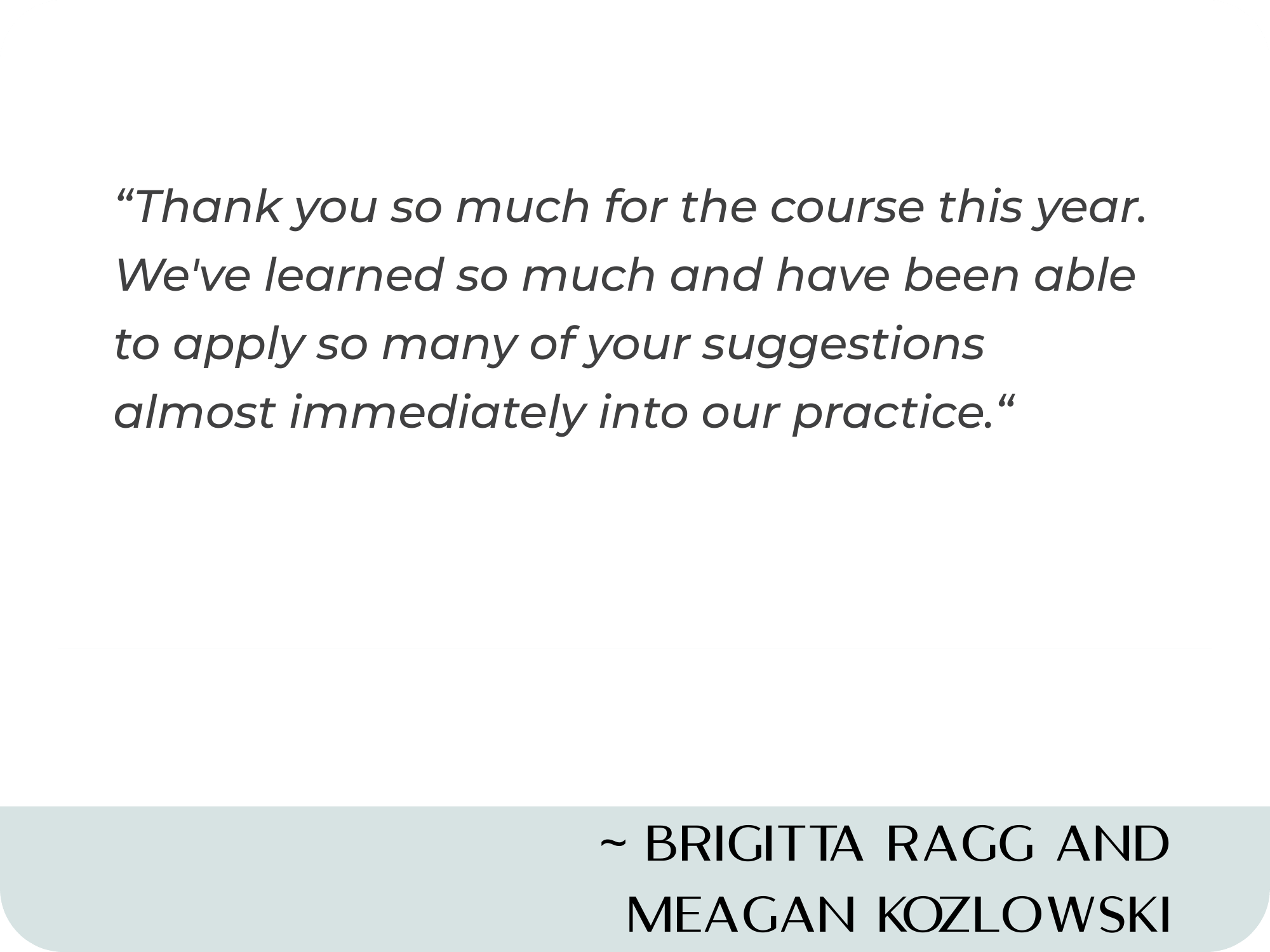 Dr Selena Fisk testimonial Ragg & Kozlowski