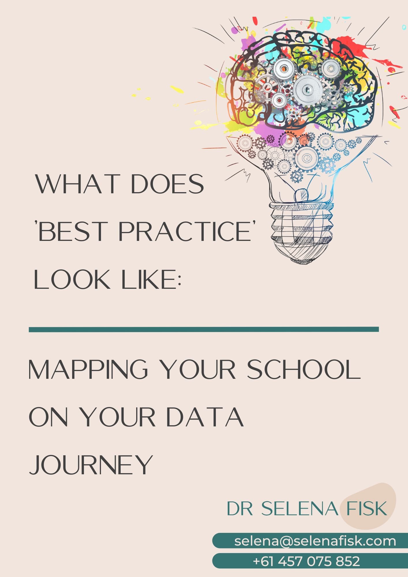 Using and Analysing Data in Australian Schools: Why, How and What — Selena  Fisk