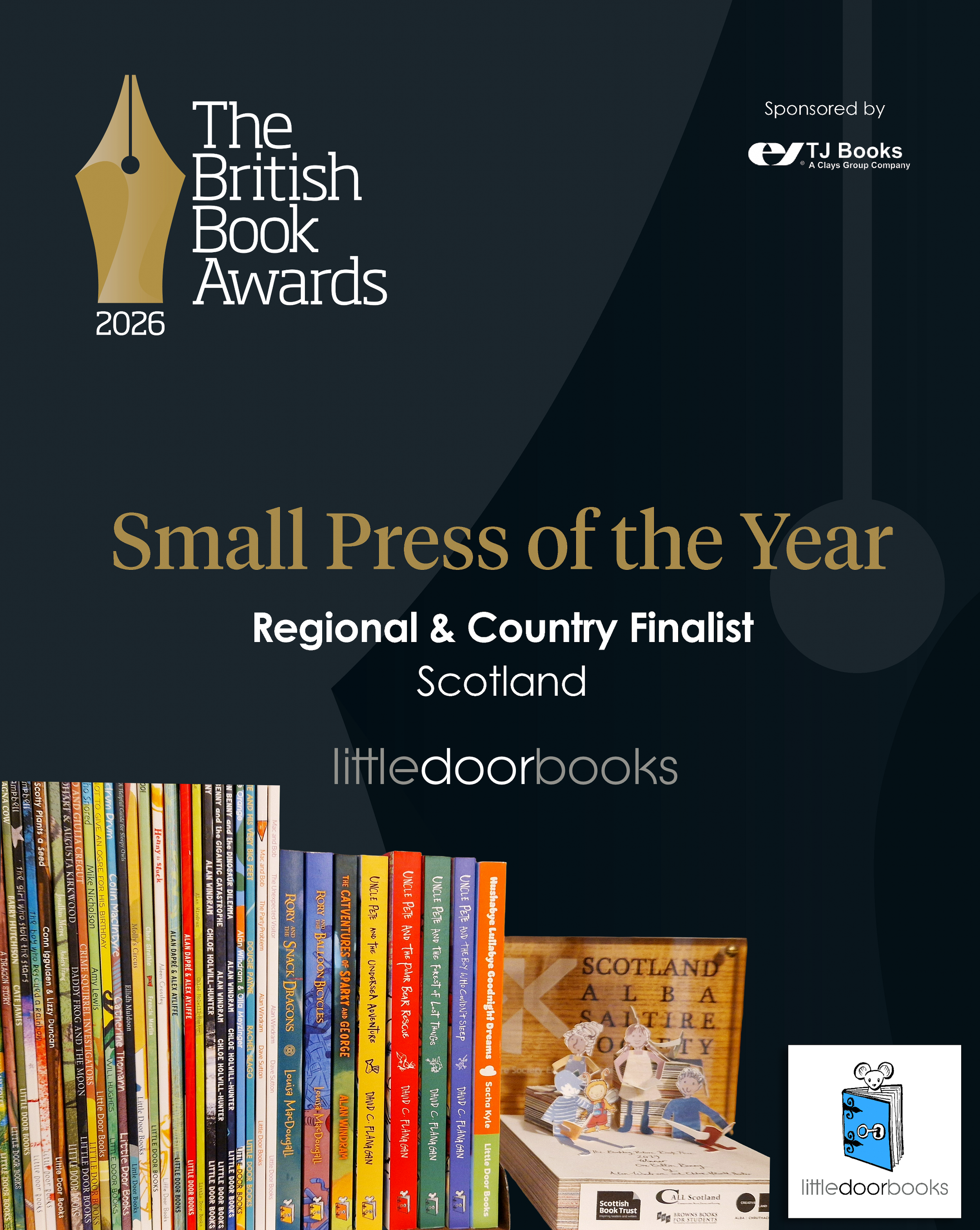 British Book Awards Regional Finalist
