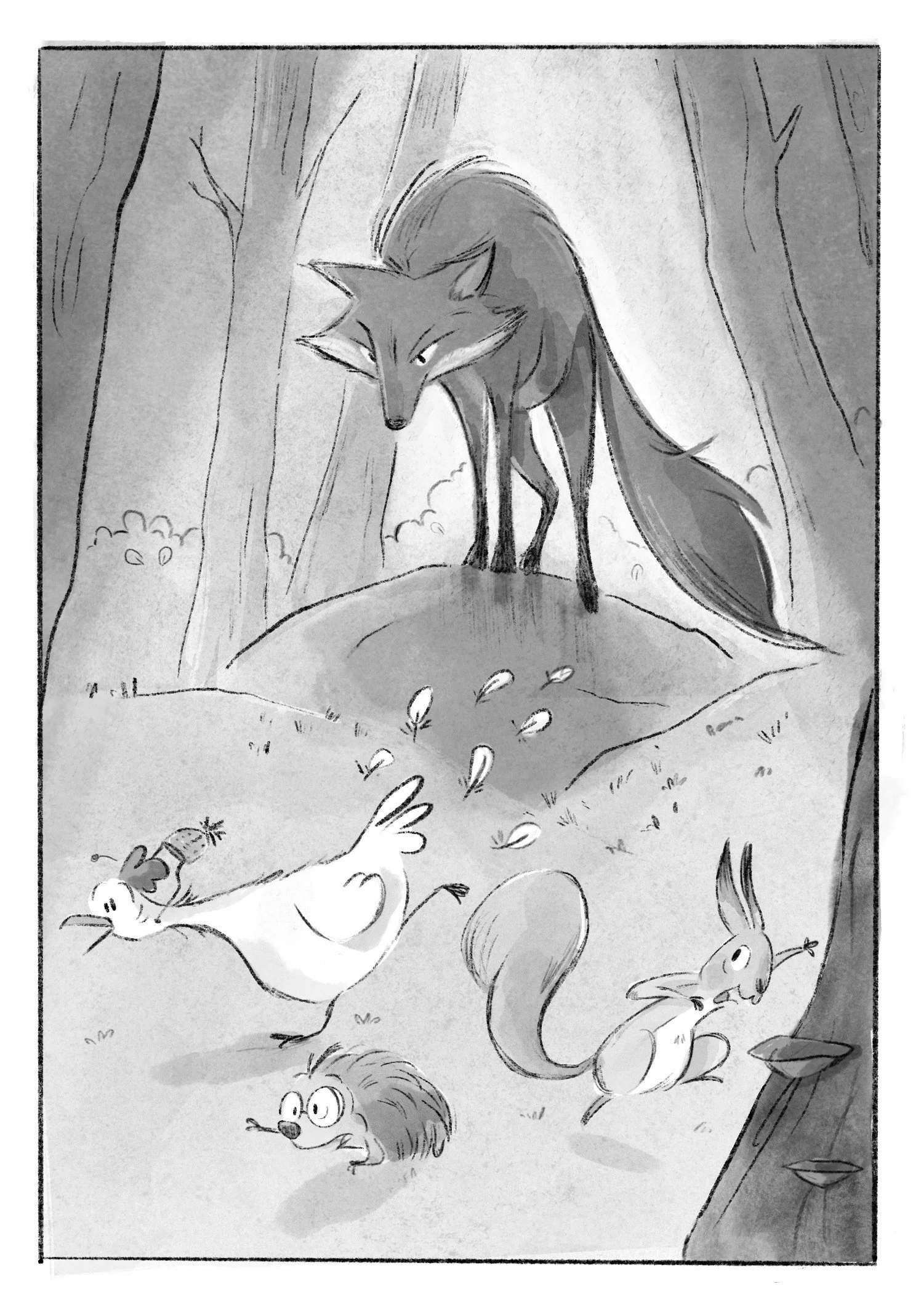 Sparky and George chapter 7 drawing.jpg