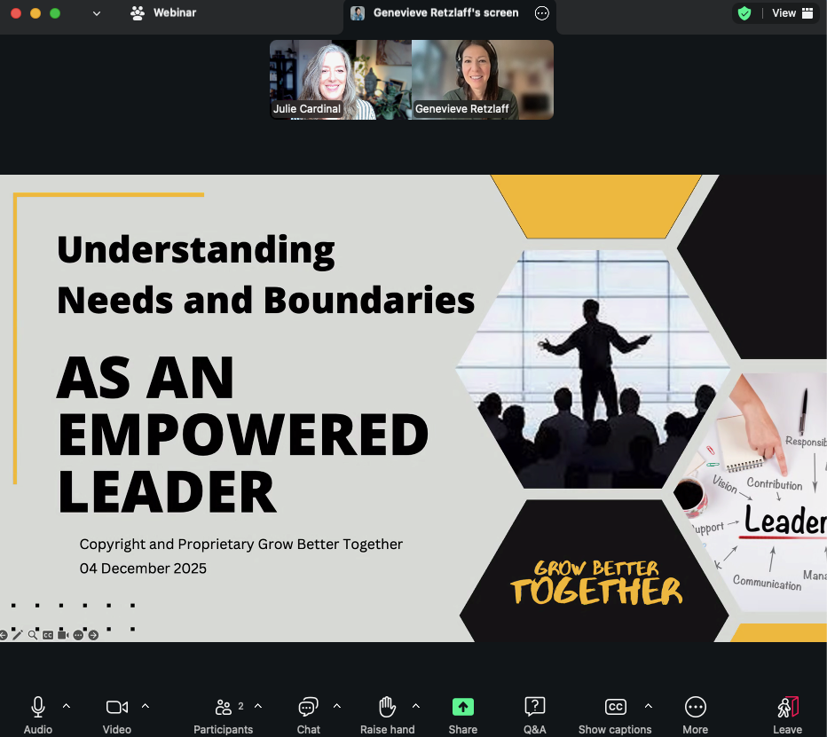 Understanding Needs and Boundaries as an Empowered Leader
