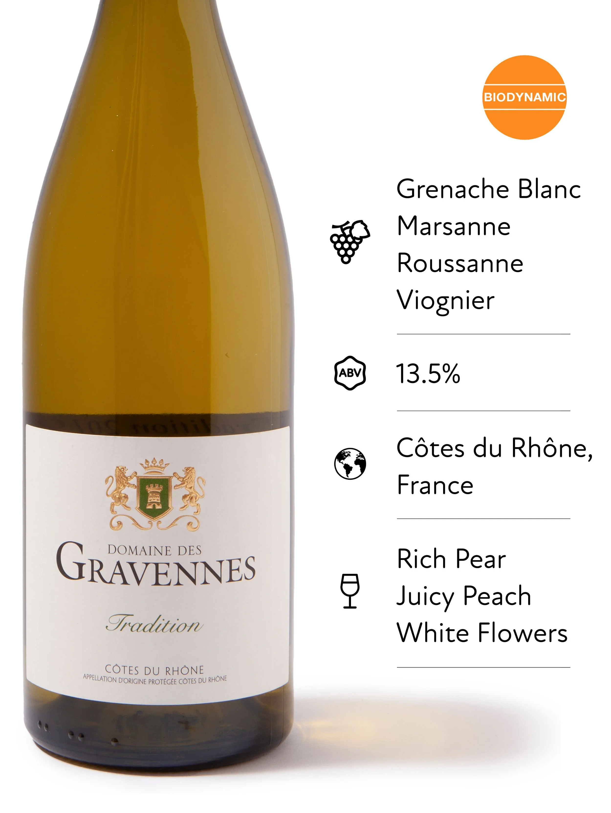 Domaine Des Gravennes, Tradition, 2019 — Tiger Vines