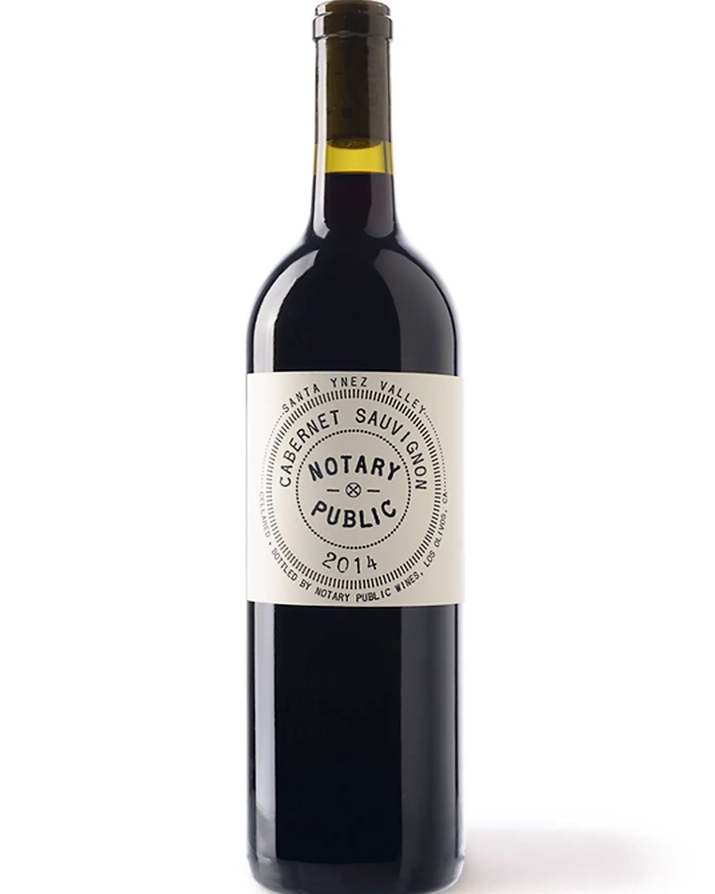 Notary Public Cabernet Sauvignon
New Vintage - 2017
NOW BACK IN STOCK!

This has been one of our most popular wines since we began. 

Sourcing fruit from some of the oldest vines in Santa Ynez, Ballard Canyon. Ernst Storm crafts what is arguably one 