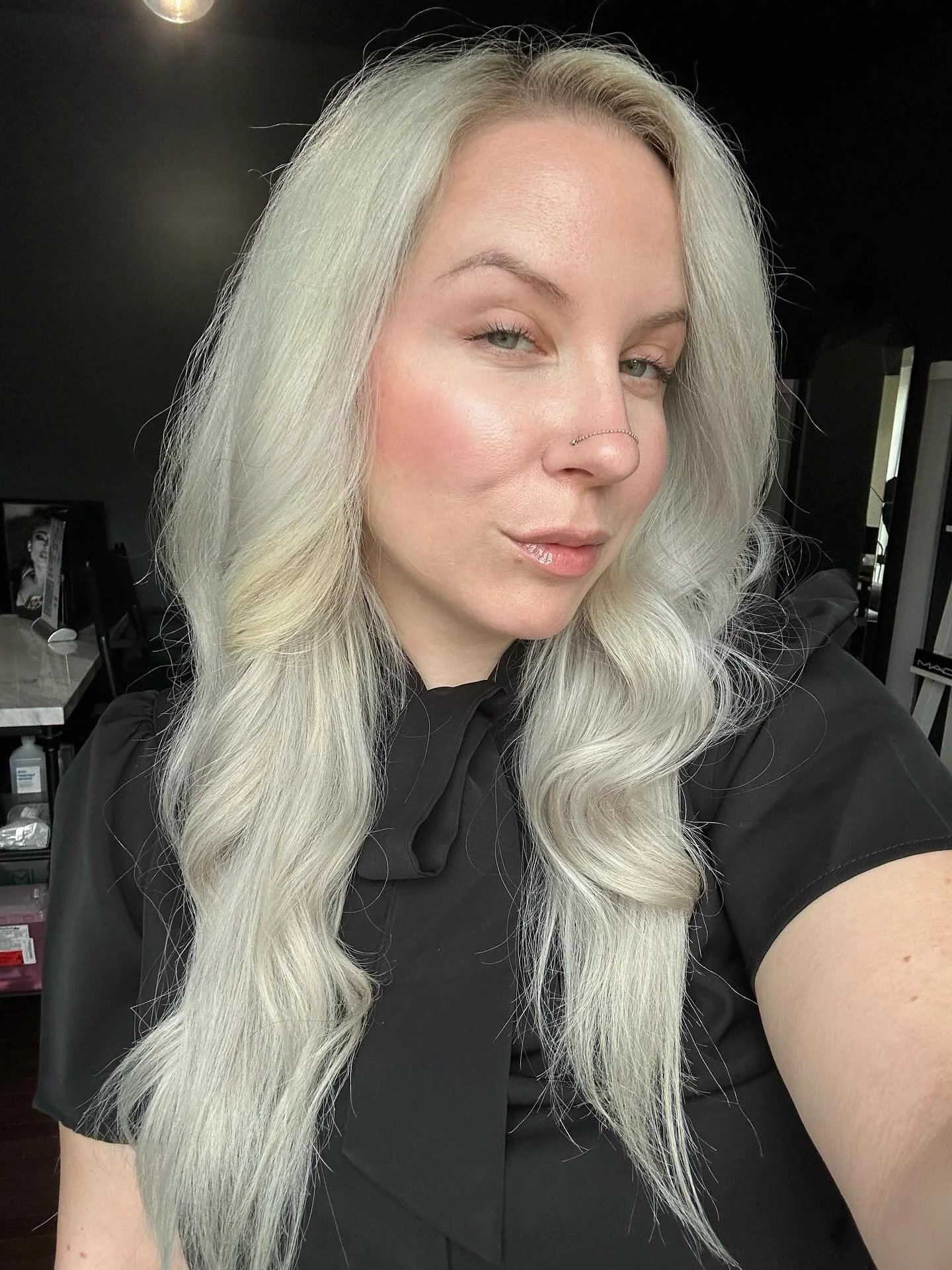 I never really take the time to glam myself these days, but it&rsquo;s always fun to do some skin focus 🥰