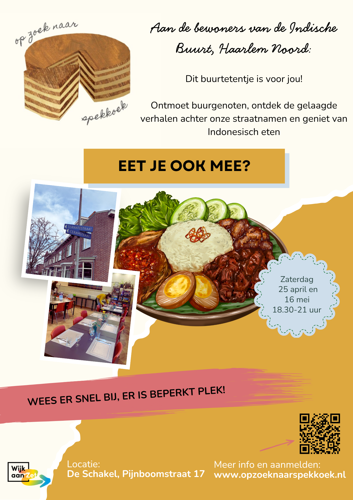 OP zoek naar spekkoek