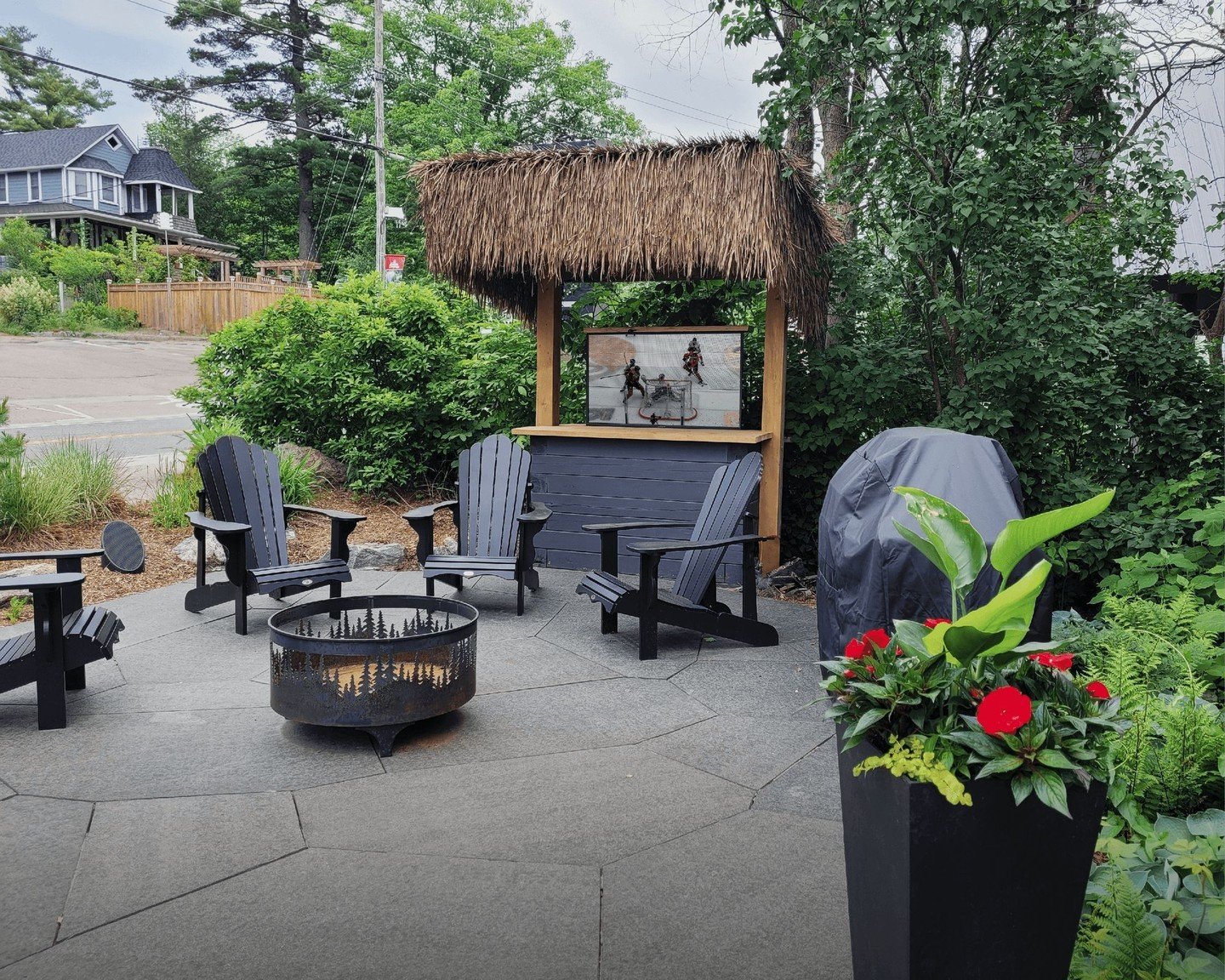 Playoff hockey is a special time for passionate hockey fans, and as the intensity ramps up on the ice, so does the weather here in #Muskoka. 🏒🥅 

Here at Muskoka Smart Homes, we're busy getting our outdoor showroom ready for the season ahead so we 