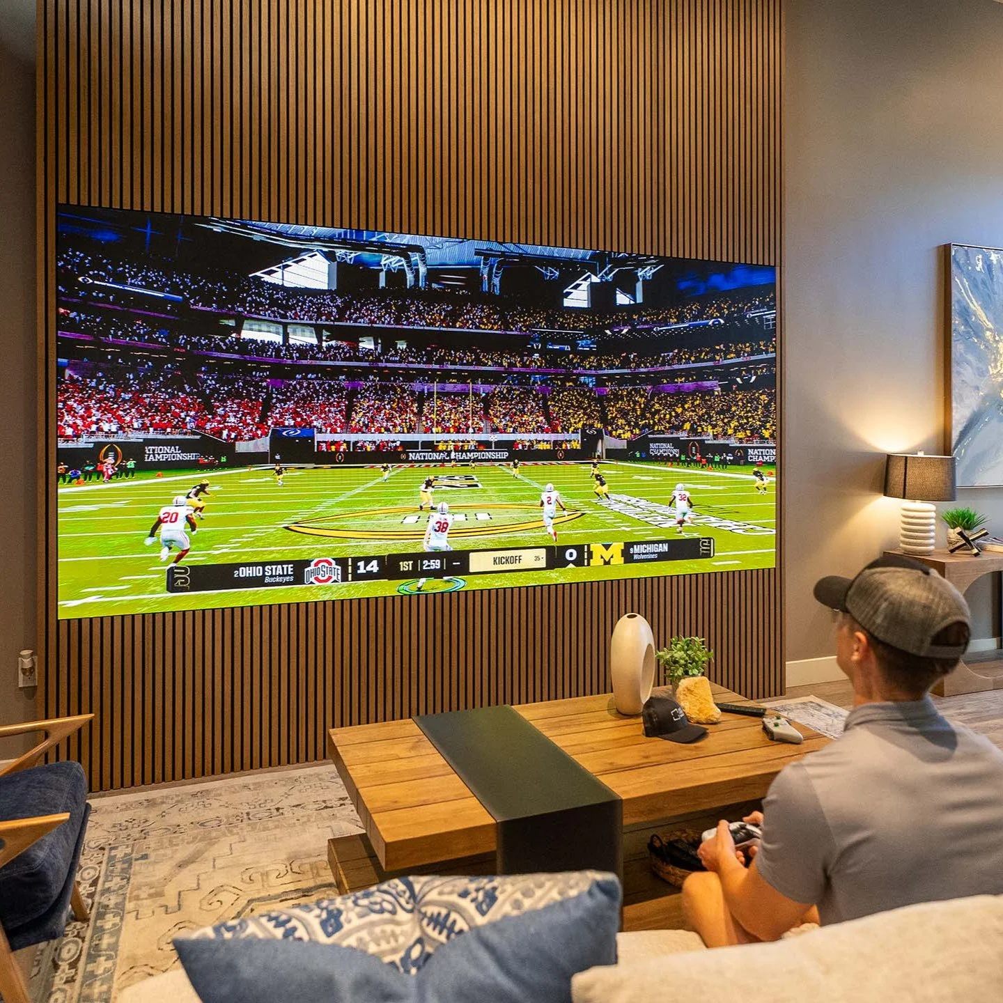 Is your screen big enough for your #Superbowl party? The team at Muskoka Smart Homes has got you covered. 

From immersive 4K/8K displays to full home‑theatre installs, we&rsquo;ll make sure your place is the spot for game day.

🎉Tune in Sunday, Feb