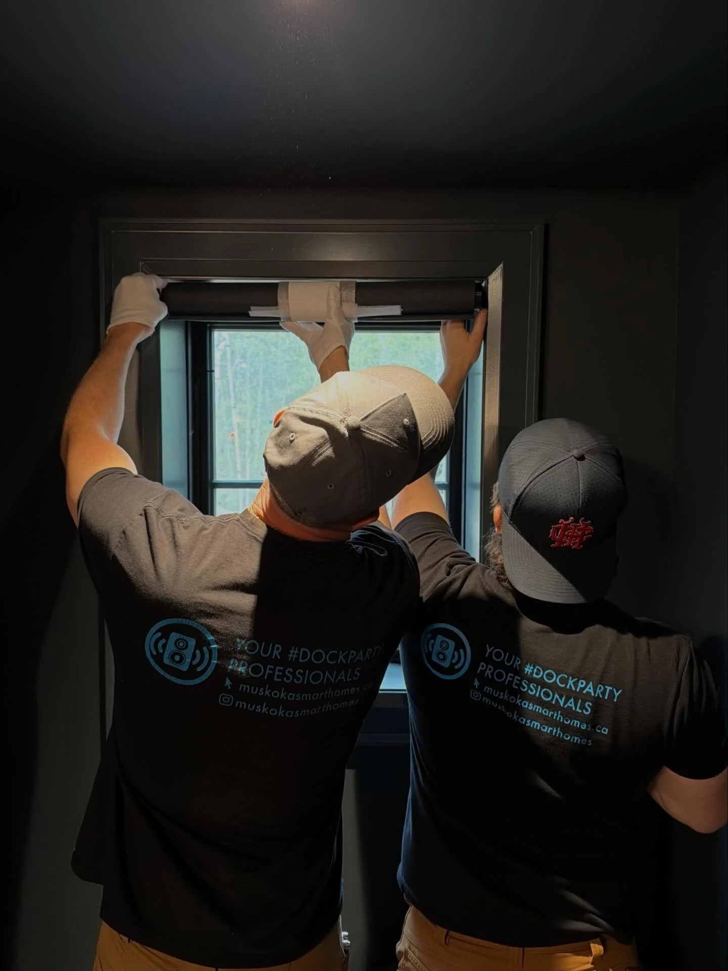 White glove service&hellip;. literally! #lutron #lutronpalladiom #platinumdealer