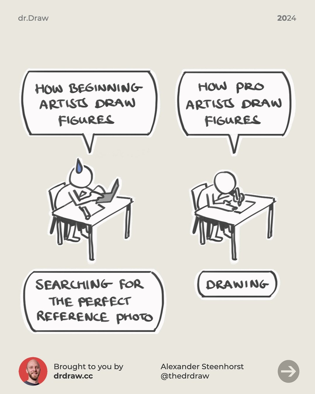 It&rsquo;s totally fine to use reference. But if you find yourself spending more time on the internet searching for a pose instead of drawing. You&rsquo;re not doing what you&rsquo;d like to do.

At least that&rsquo;s how I experienced this. 

The Ma