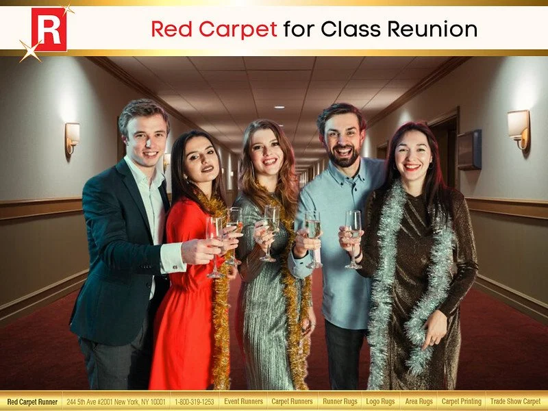 Red Carpet For Class Reunion