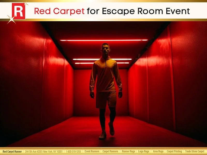 Red Carpet for Escape Room Event