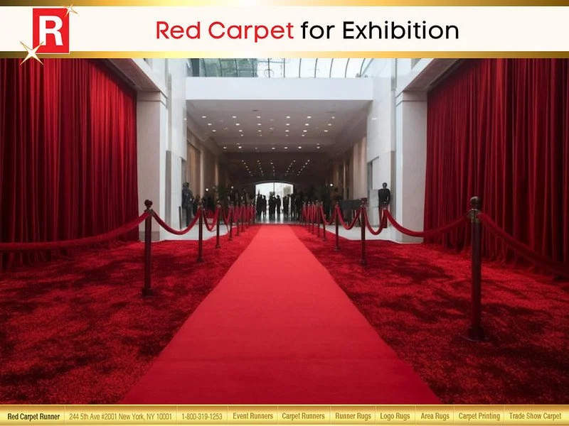 Red Carpet for Exhibition