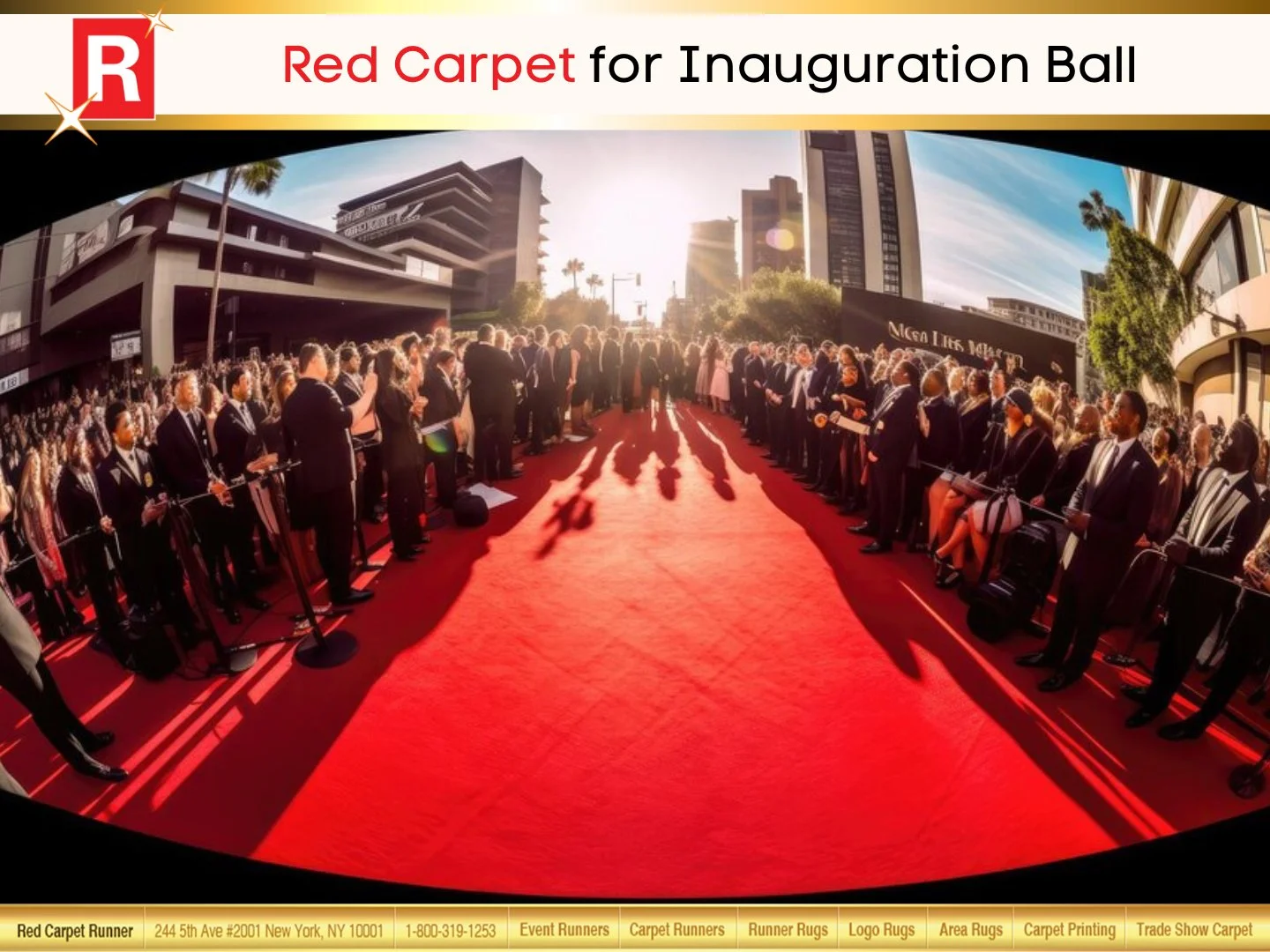 Red Carpet for Inauguration Ball