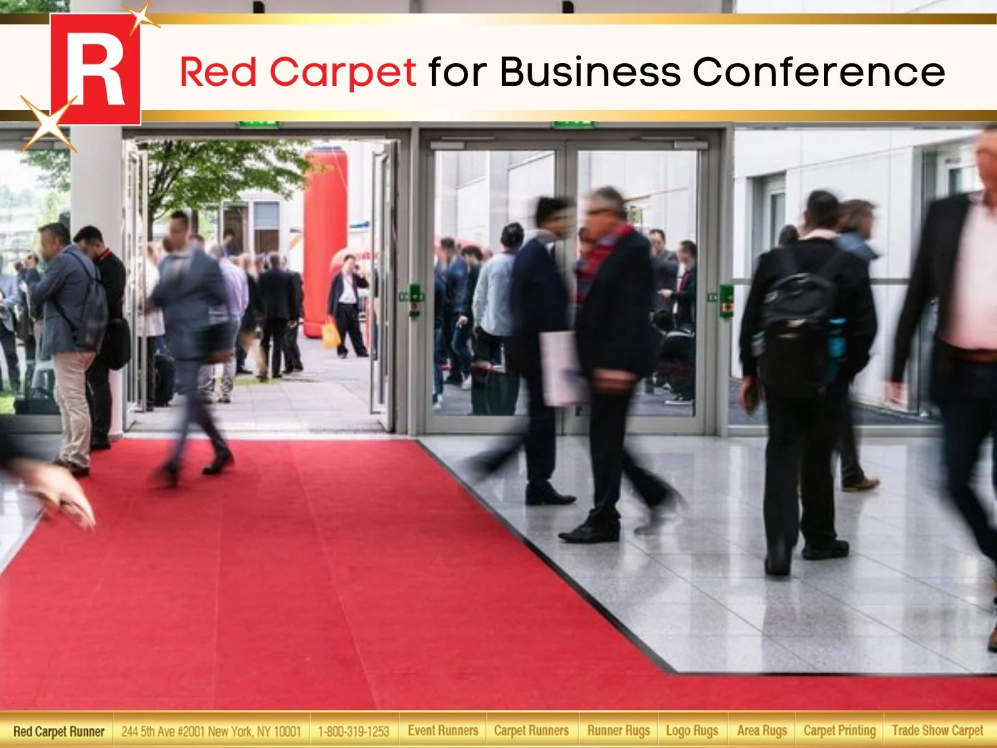 Red Carpet for Business Conference