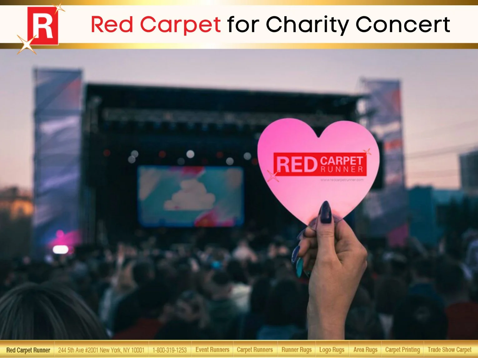 Red Carpet for Charity Concert