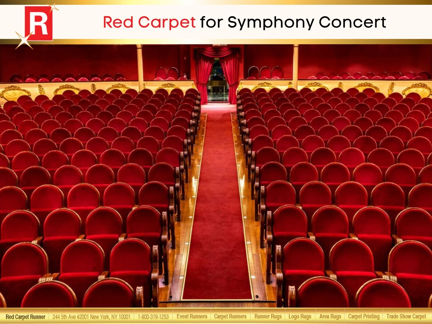 Red Carpet for Symphony Concert