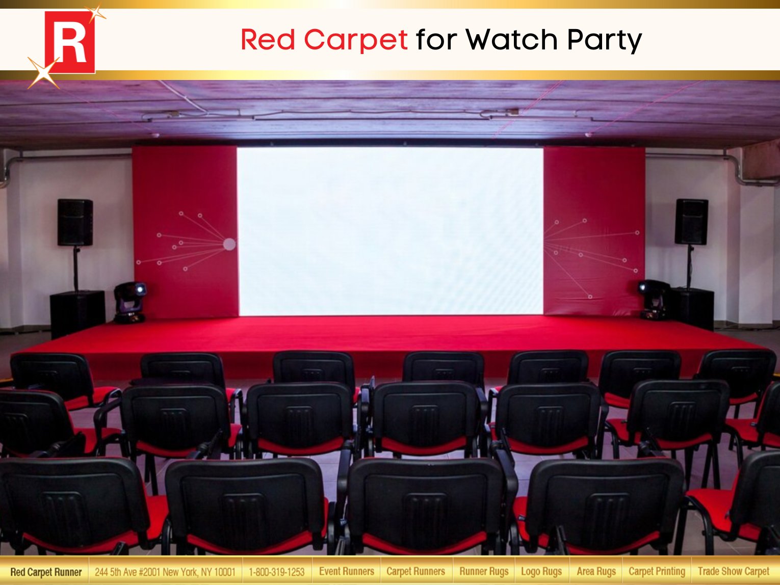 Red Carpet for Watch Party