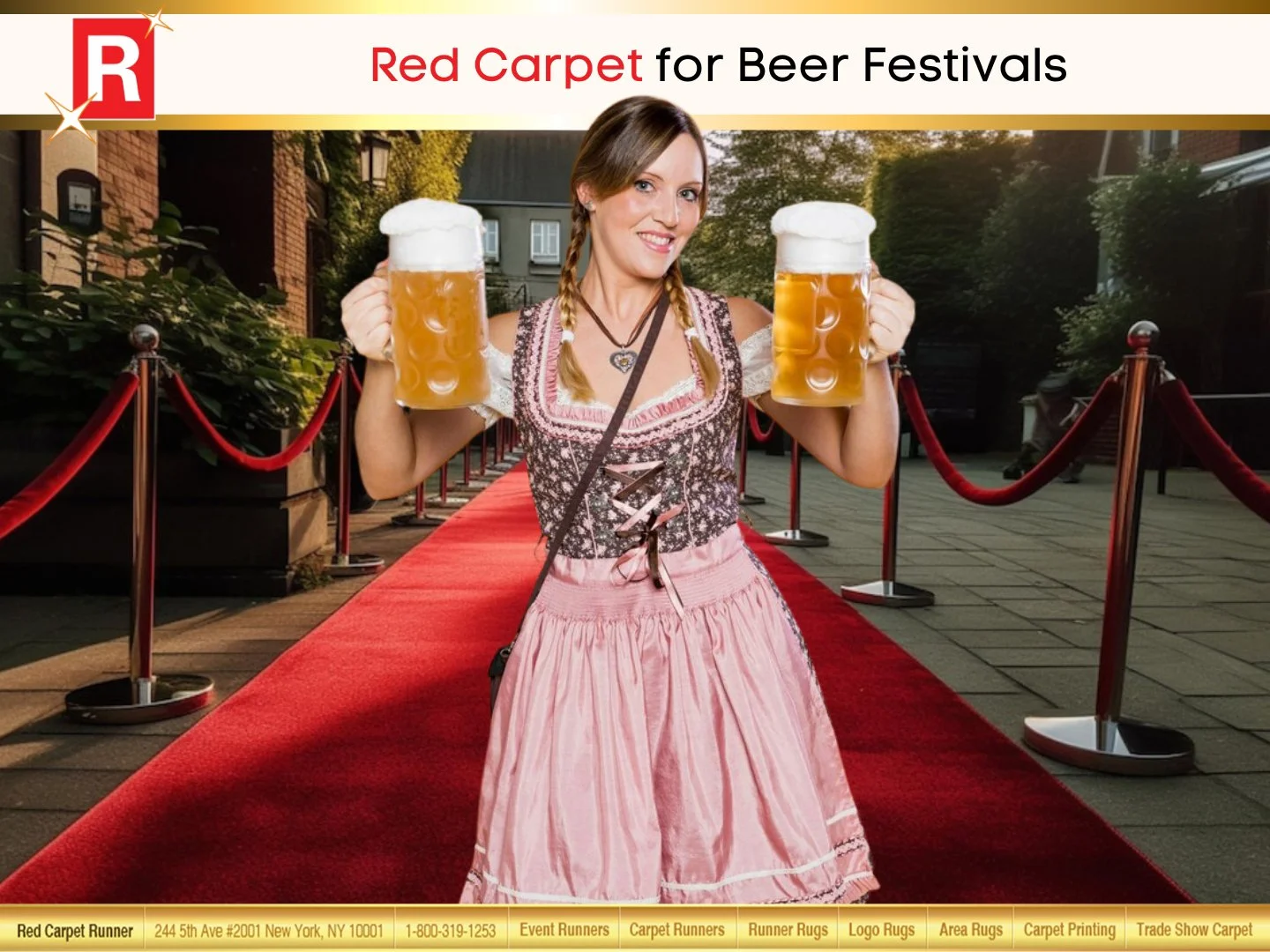 Red Carpet for Beer Festivals
