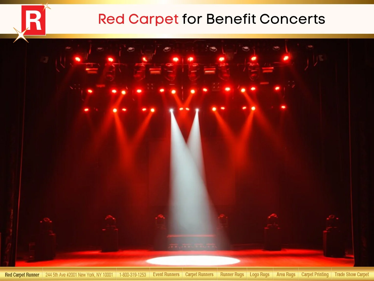 Red Carpet for Benefit Concerts