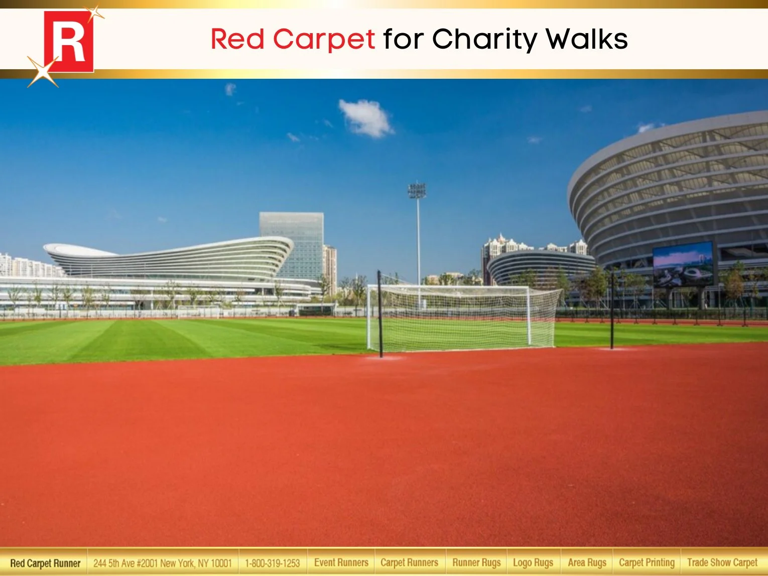 Red Carpet for Charity Walks
