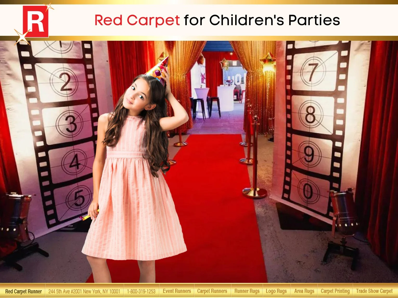 Red Carpet for Children's Parties