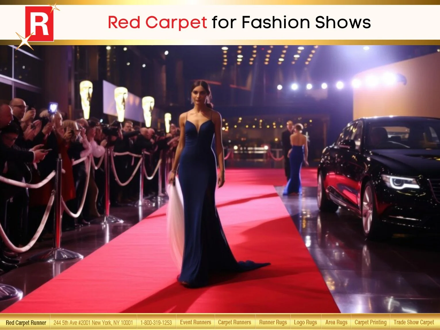 Red Carpet for Fashion Shows
