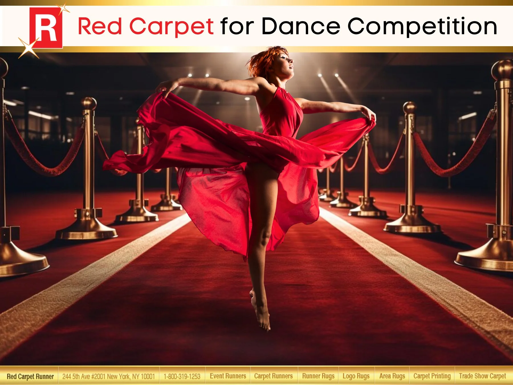Red Carpet for Dance Competition