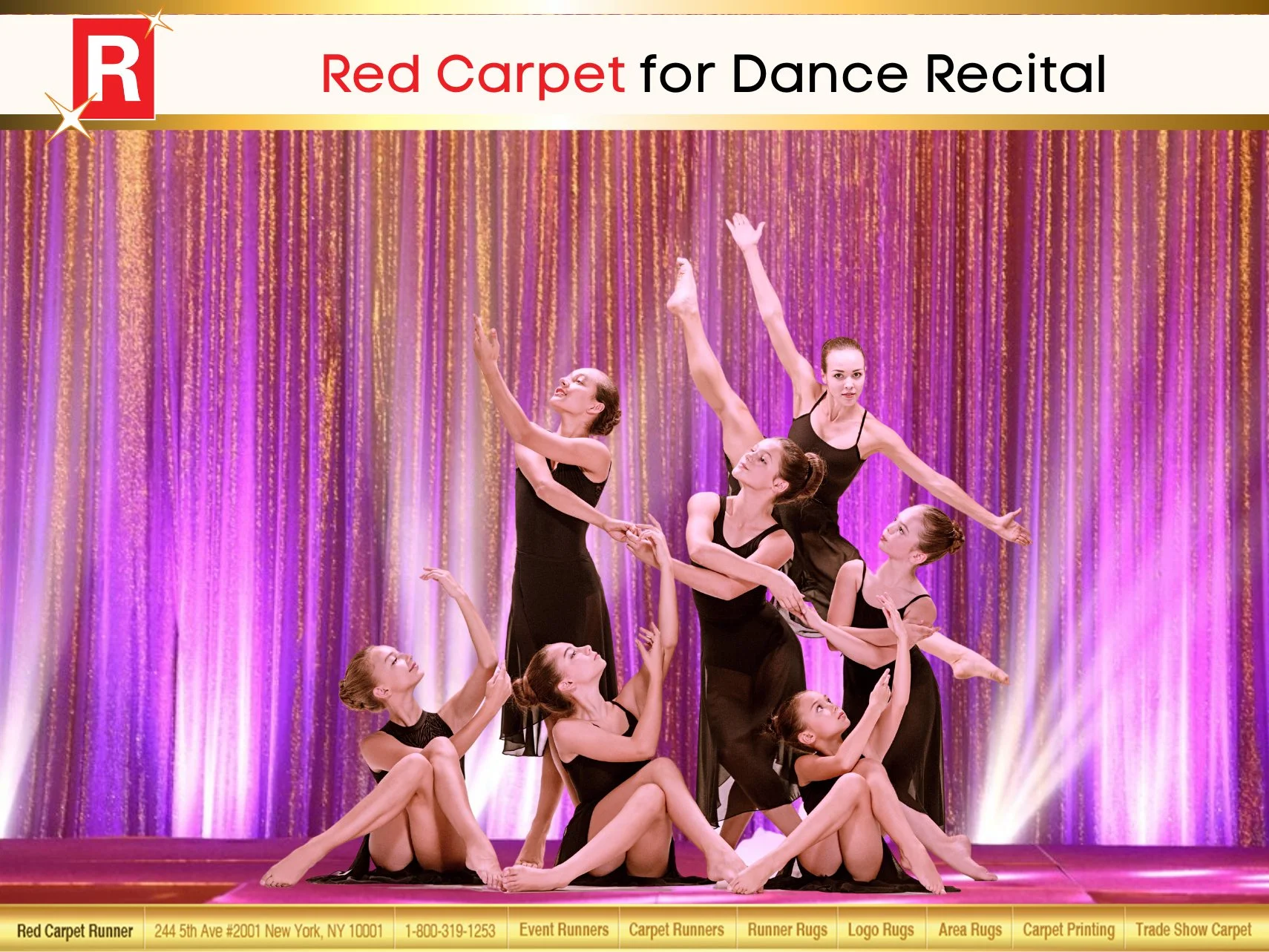 Red Carpet for Dance Recital