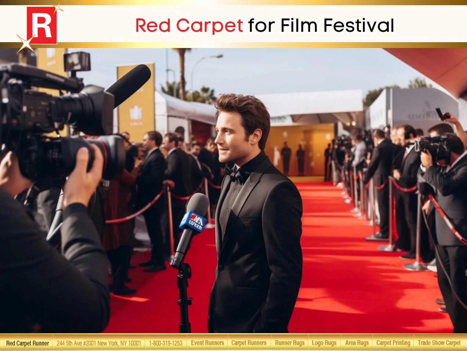 Red Carpet for Film Festival