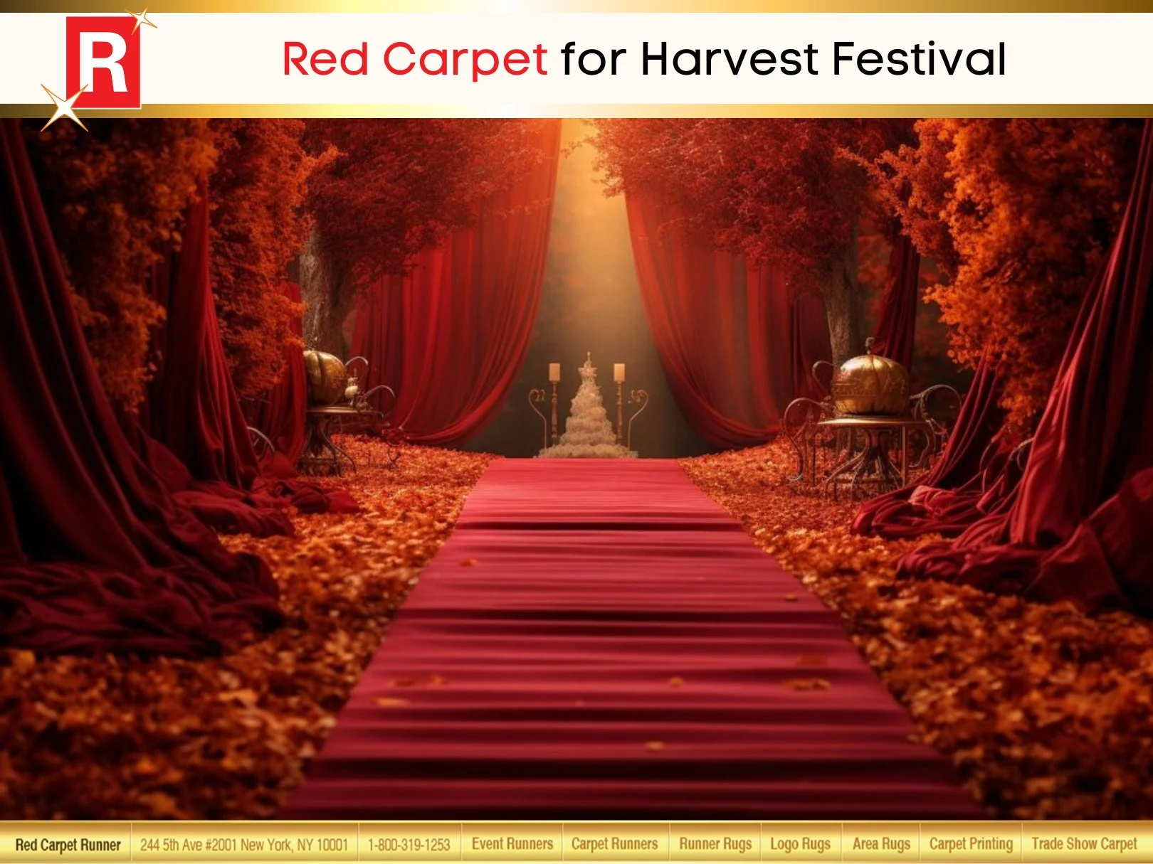 Red Carpet for Harvest Festival