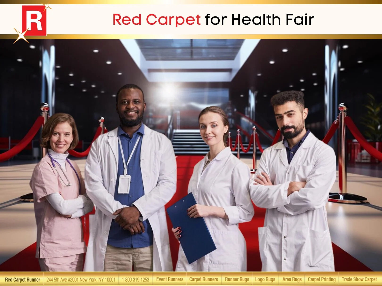Red Carpet for Health Fair