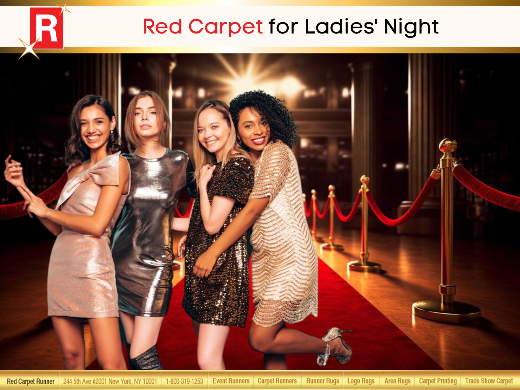 Red Carpet for Ladies' Night
