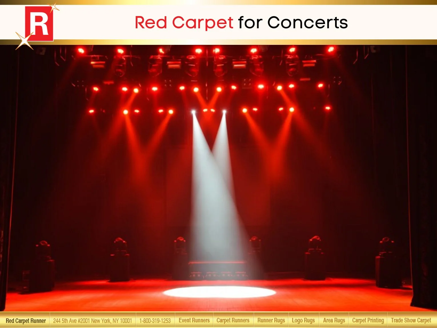 Red Carpet for Concerts