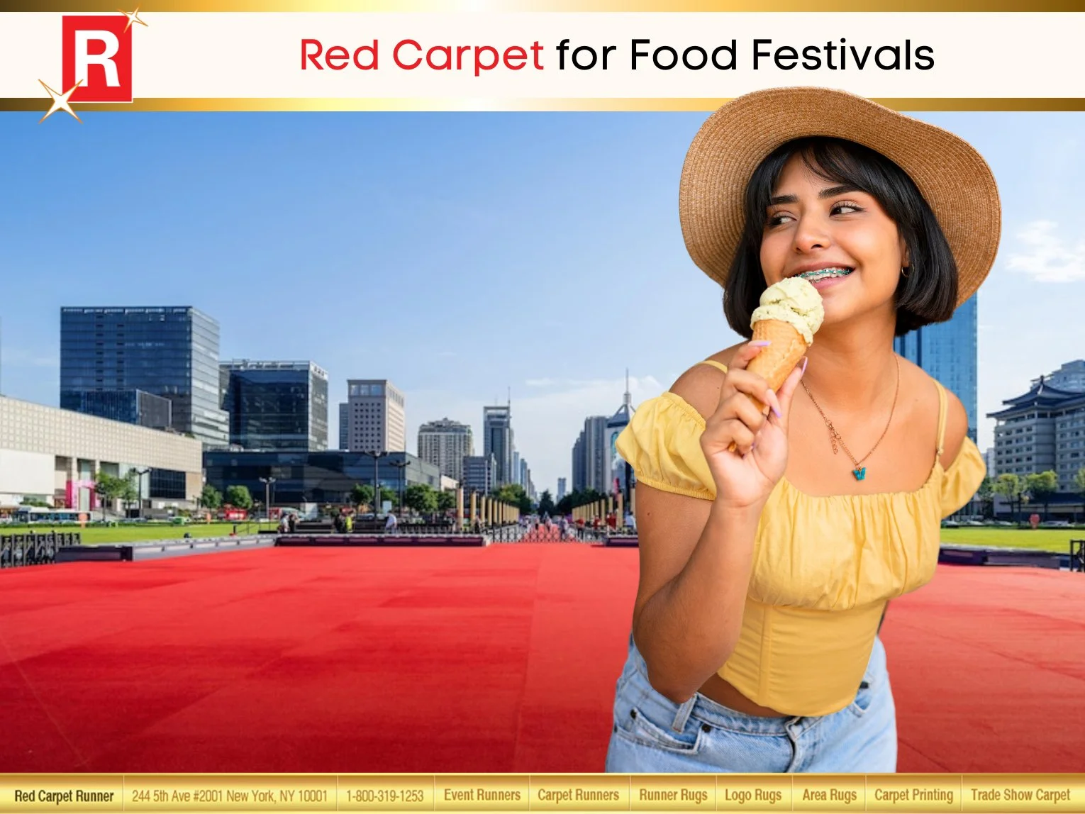 Red Carpet for Food Festivals