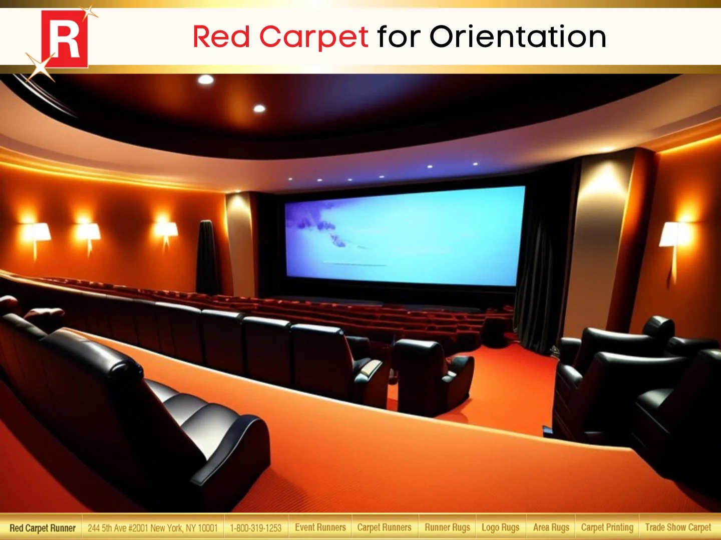 Red Carpet for Orientation