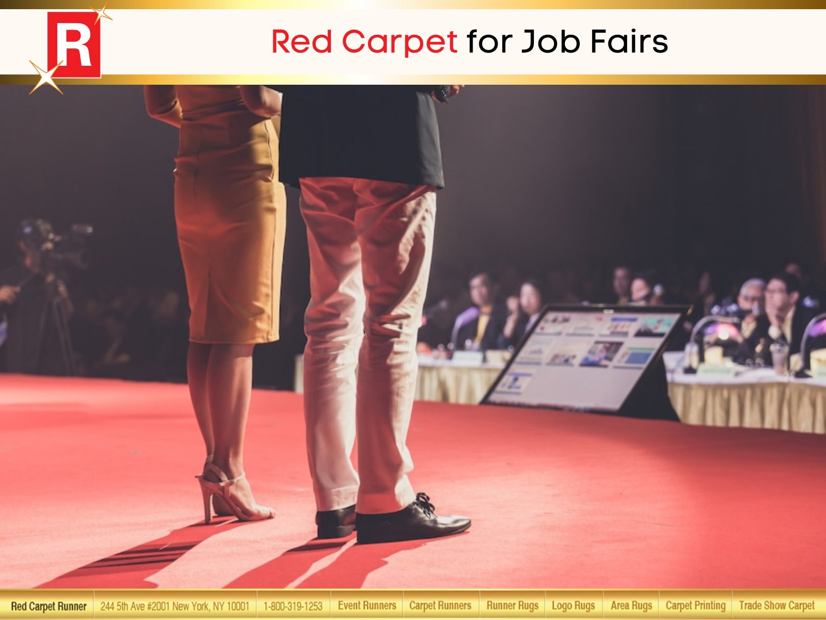 Red Carpet for Job Fairs