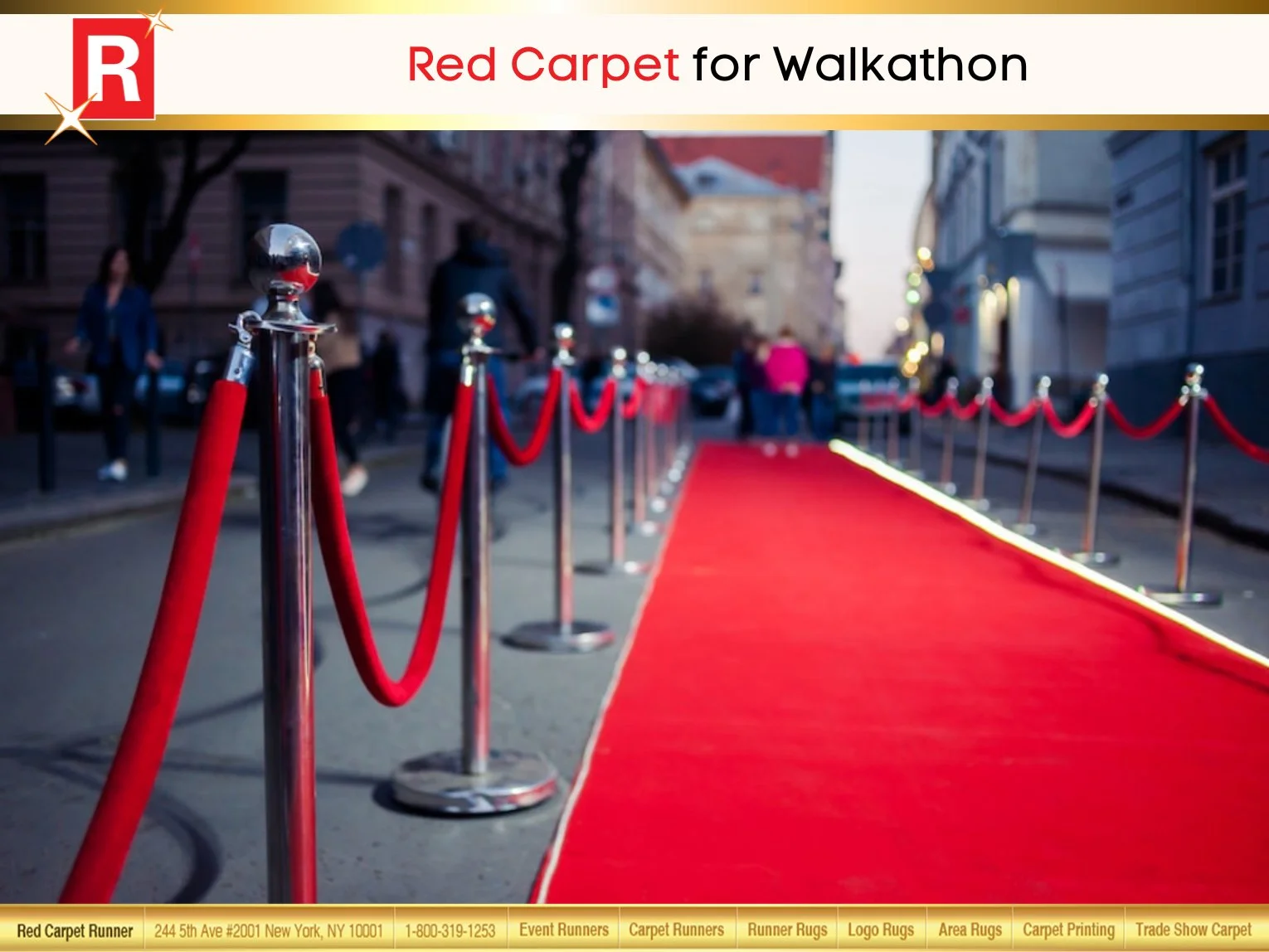 Red Carpet for Walkathon