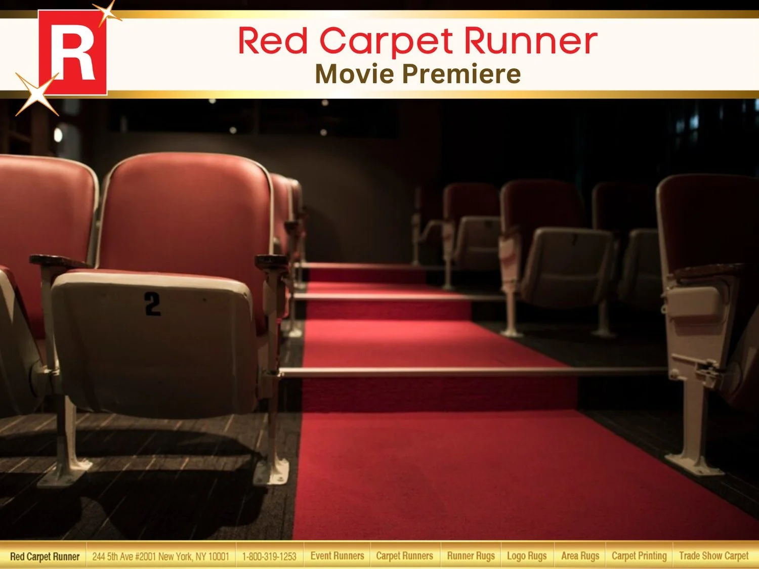 Red Carpet for Movie Premiere