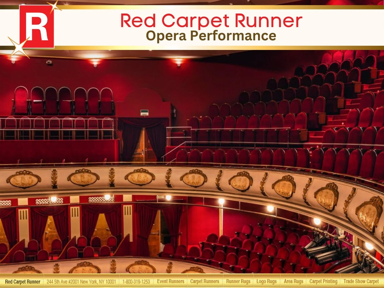 Red Carpet for Opera Performance