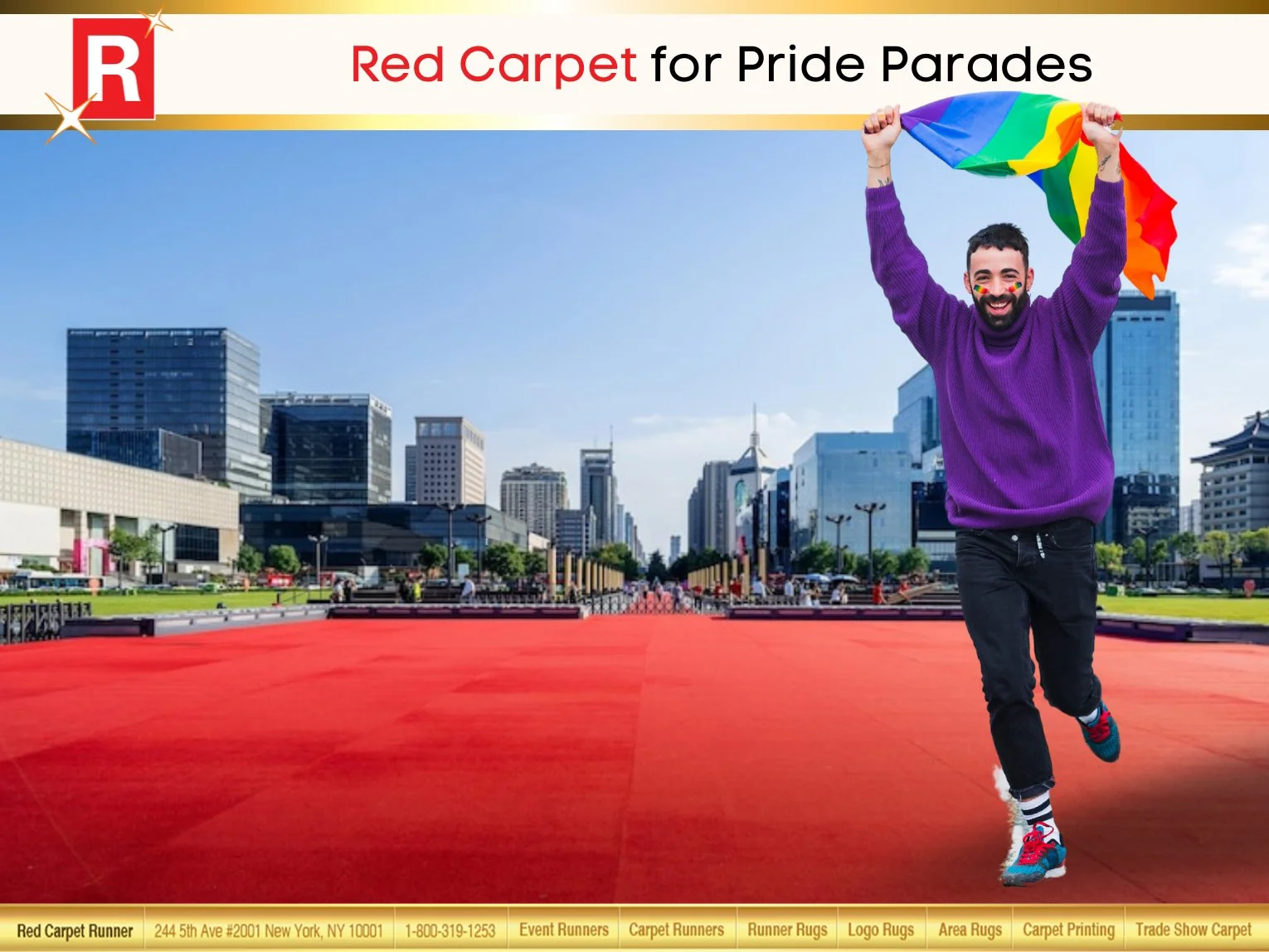 Red Carpet for Pride Parades