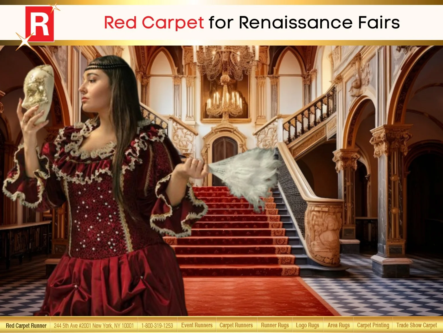 Red Carpet for Renaissance Fairs