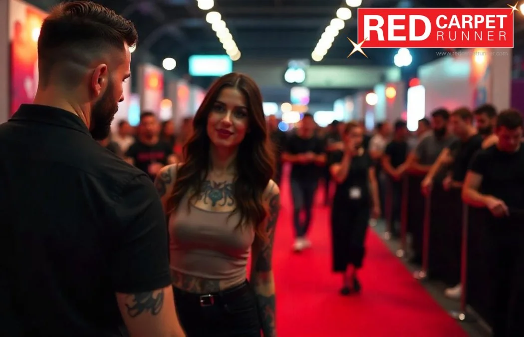 Red Carpet for Tattoo Convention
